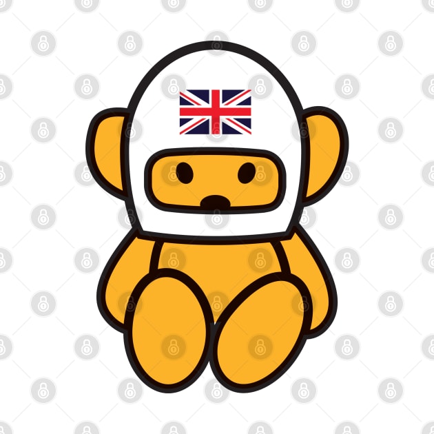 Hesketh Racing Teddy Bear by retropetrol