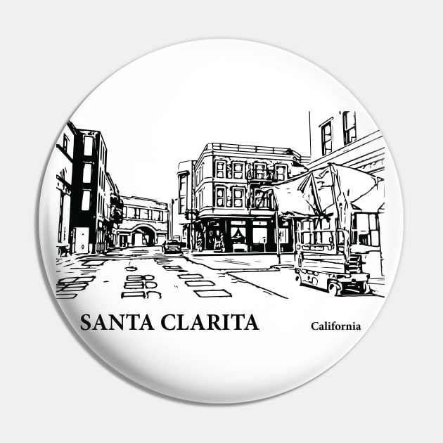 Santa Clarita - California Pin by Lakeric