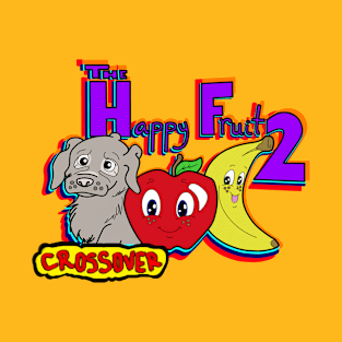 Happy Fruit 2 and Marie Crossover T-Shirt