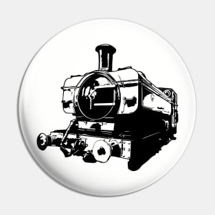 Vintage 0-6-0 GWR 5700 Class Heritage Steam Train Pin