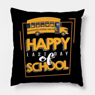 'Last Day Of School' Funny Student Teacher Gift Pillow