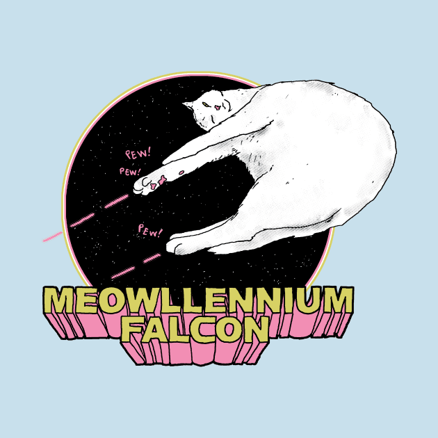 Meowllennium Falcon by Hillary White Rabbit