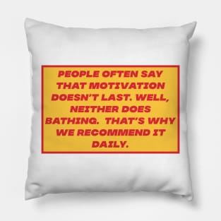 Consistency Pillow