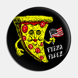 Happy Pizza Pin