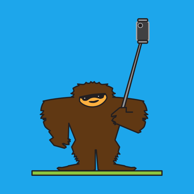 Sasquatch Selfie by DavidLoblaw