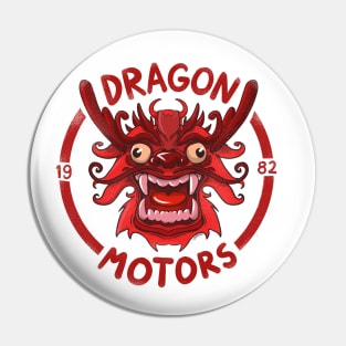 Dragon Motors Biking Club Pin