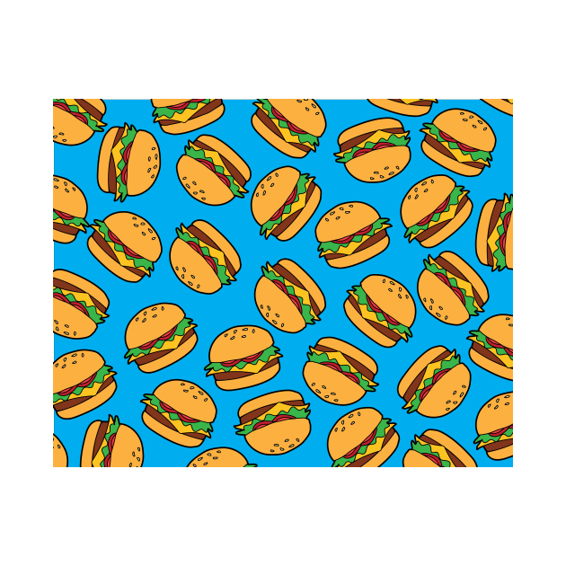 Burger pattern by Cathalo