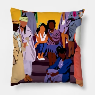 The Women Of Brewster Place mode silhouette Pillow