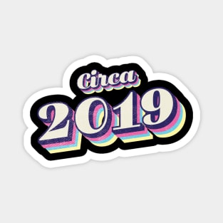 2019 Birthday Magnet