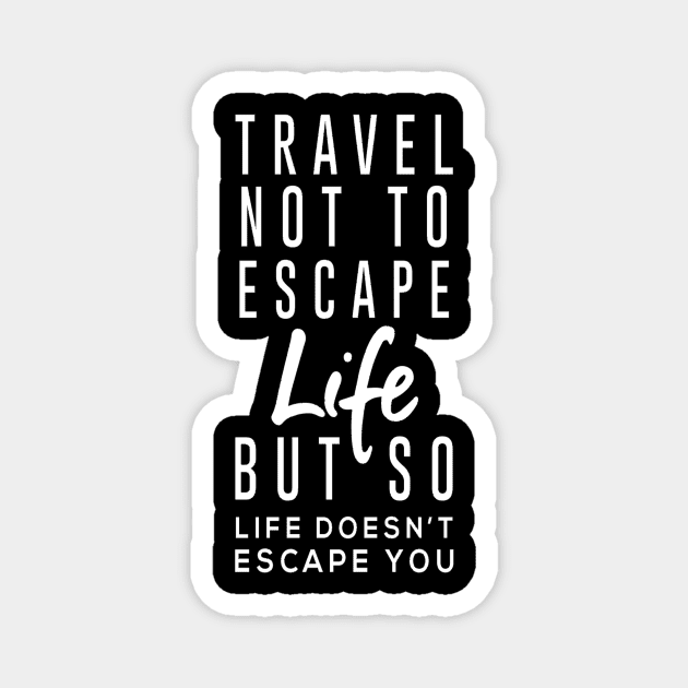 Cute travel design Magnet by Motivation King