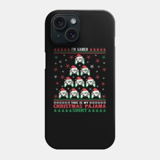 This is my Christmas Pajama Shirt Game Controller Christmas Tree Phone Case