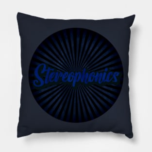 vintage stereophonics Pillow