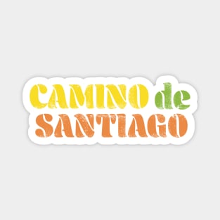 Camino de Santiago Magnet