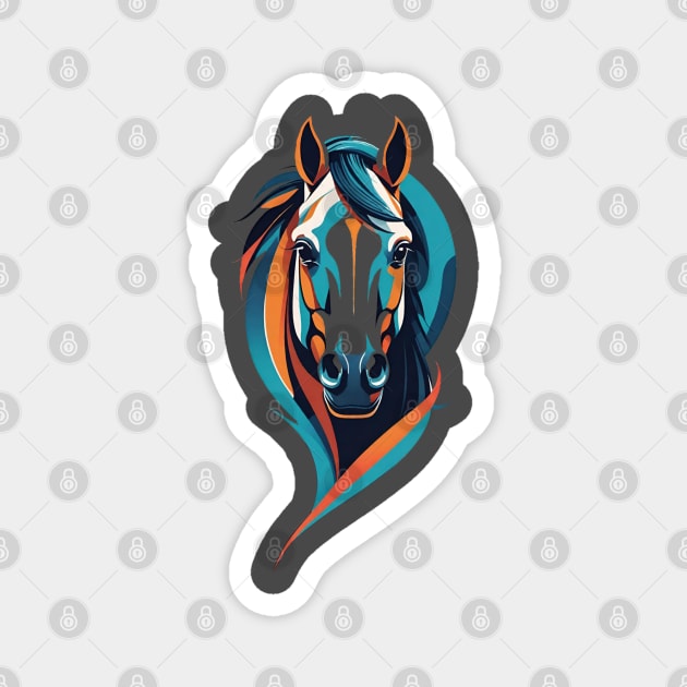 Wisp Dark Horse Magnet by Forgotten Times