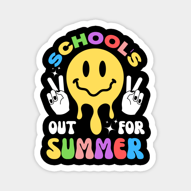 Schools Out For Summer Magnet by The WYLD Tribe