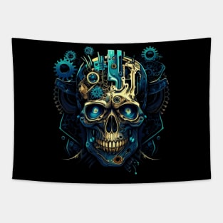 Skull machine Tapestry