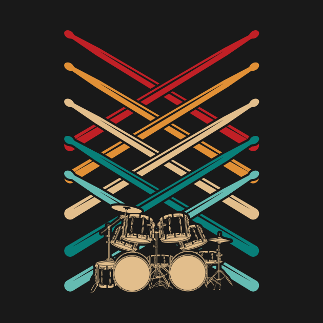 Percussion Drumsticks Drums by shirtsyoulike