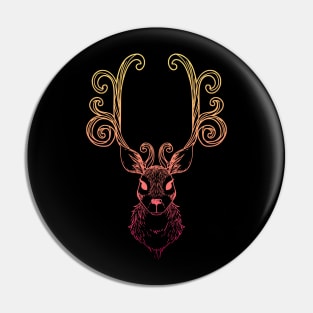 Reindeer antlers Pin