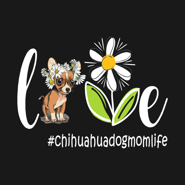 Chihuahua Mom - chihuahua Mom life Funny Mom Dog Mother's Day 2021 by peskybeater