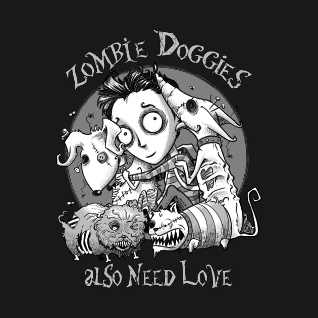 Zombie Doggies also need love by saqman