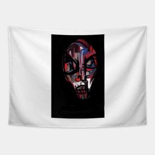 Native Dark Colour - Hand Drawn Digital Print Tapestry