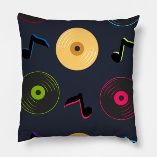 Record Print Pillow