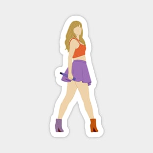 1989 orange and purple outfit the eras tour taylor swift Magnet