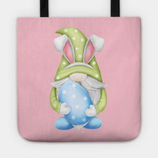 Easter Gnome bunny Tote