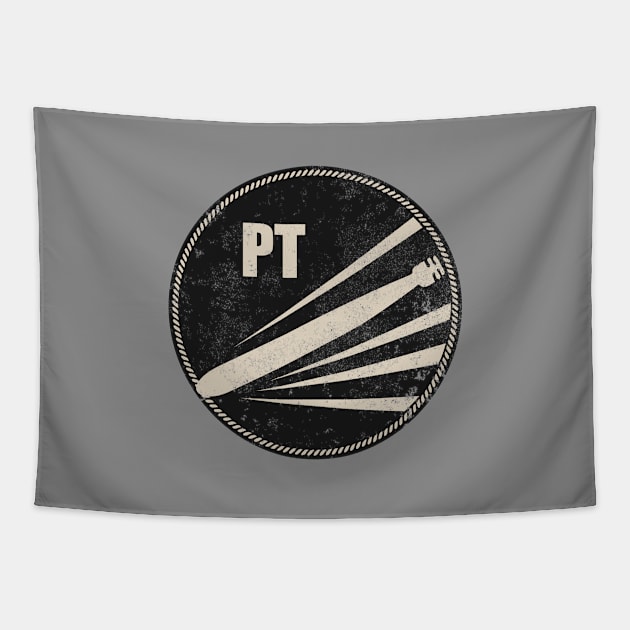 WW2 PT Boat Patch (distressed) Tapestry by Firemission45