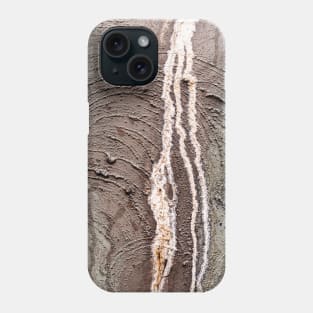 Retro Concrete Wall With Cracked Surface Phone Case