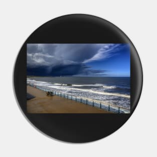 Whitley Bay Seascape Pin