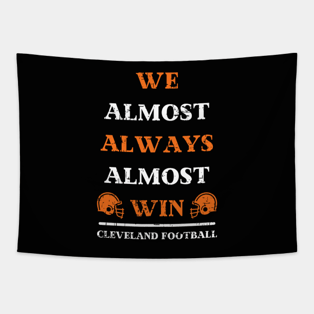 We Almost Always Almost Win Print Tapestry by Eduard Litvinov