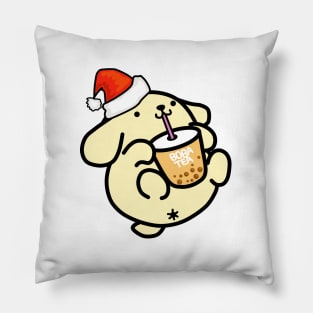 Christmas Boba Tea Woofa Pillow