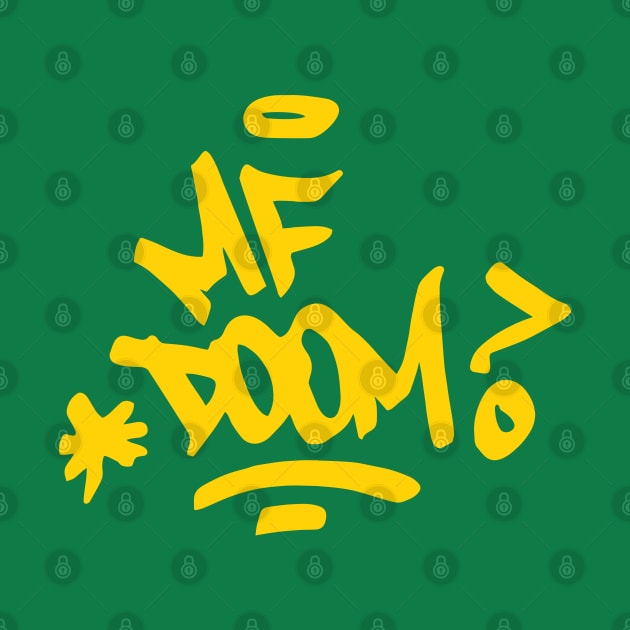 MF DOOM x Graffiti Hip Hop by muckychris