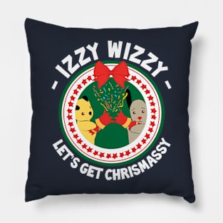 Sooty Christmas Izzy Wizzy Let's Get Chrismassy Pillow