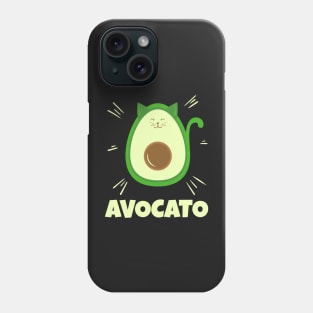 Avocado Avocato Funny Cats Art Phone Case