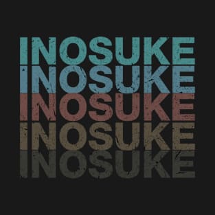 Vintage Proud Name Inosuke Personalized Birthday Retro T-Shirt