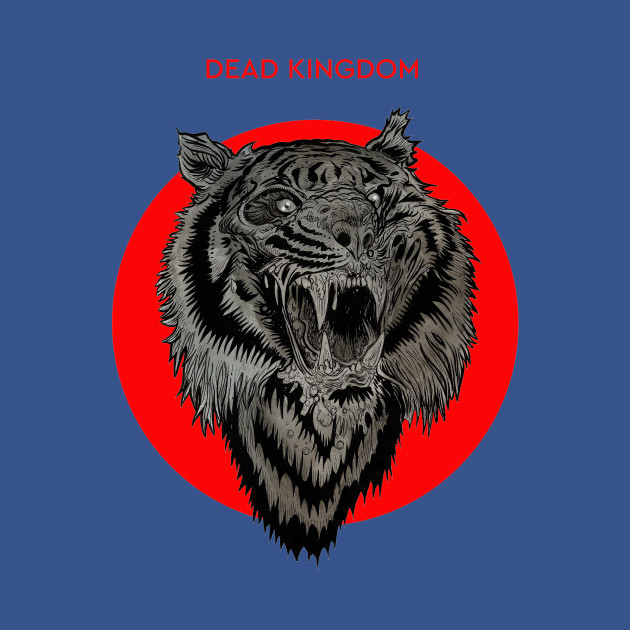 Disover Zombie Art : Tigers Dead Kingdom - Tigers - T-Shirt