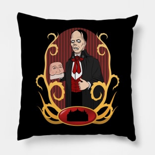 Erik, the Phantom (Gold) Pillow