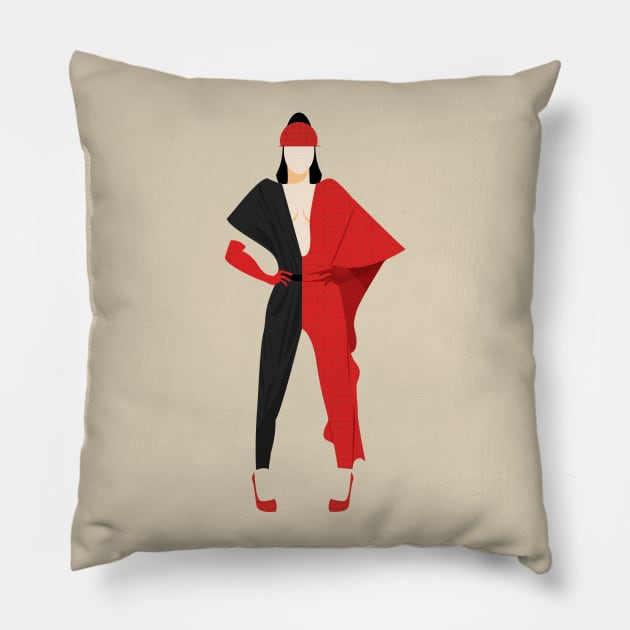 Violet Chachki Pillow by guirodrigues