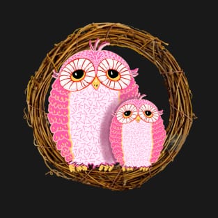 Owls in the Pink! T-Shirt