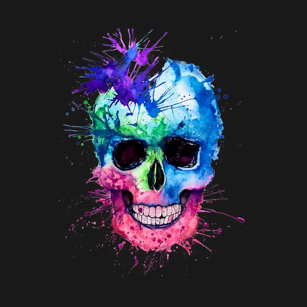 Sugar skull by NadzzzArt