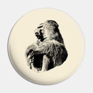 Baboon Pin