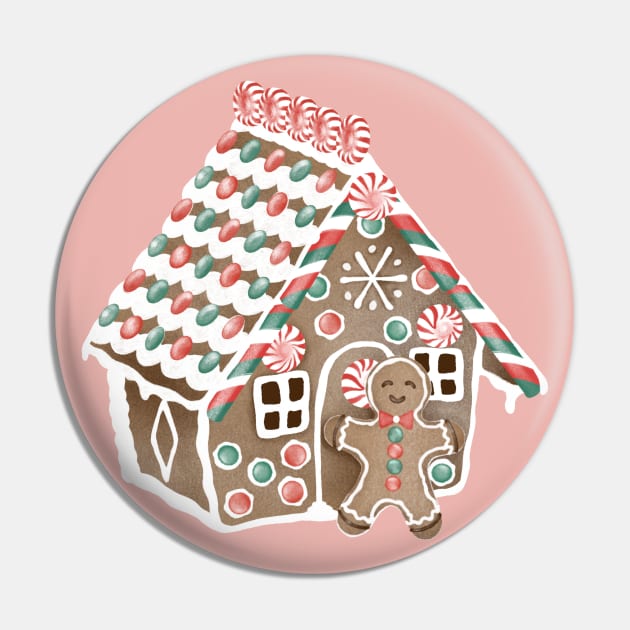 Gingerbread Man's Abode Pin by PerrinLeFeuvre