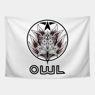 Owl Tapestry