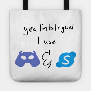 Bilingual Skype and Discord Tote