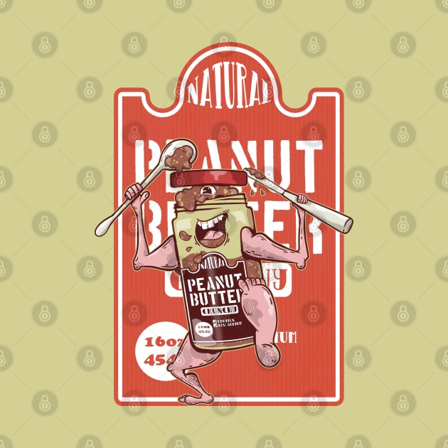 Peanut butter monster by mailboxdisco