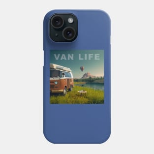 Van Life Camper RV Outdoors in Nature Phone Case