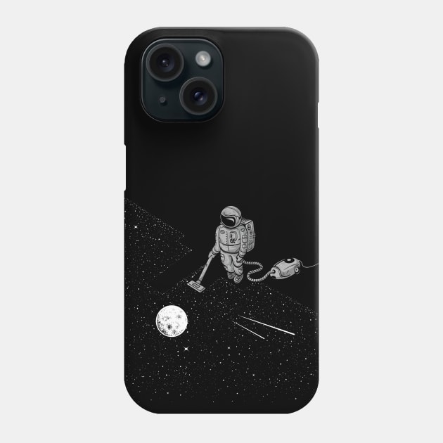 Space Cleaner Phone Case by RobertRichter