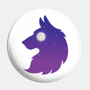 wolf in a dream Pin